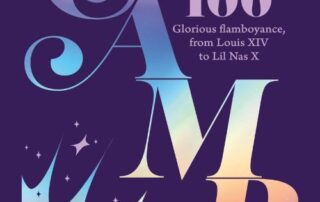 Book cover titled 'Camp 100' celebrating flamboyance from Louis XIV to Lil Nas X.